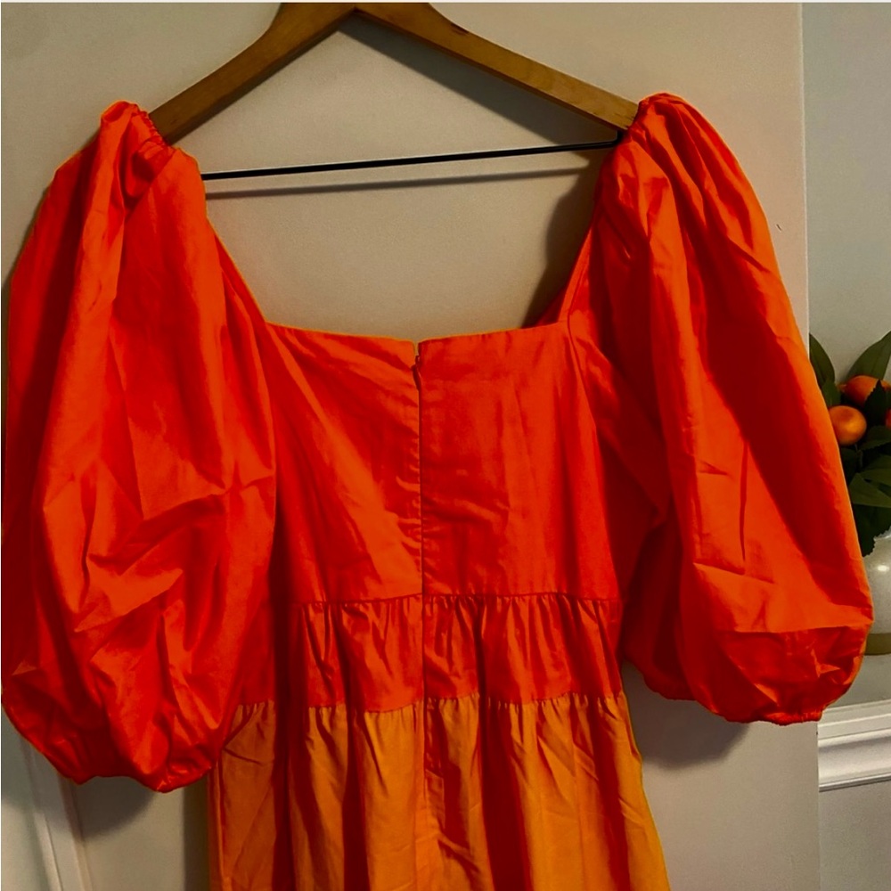 FARM Rio Colorblock Cotton Maxi Dress Small - Picture 4 of 8